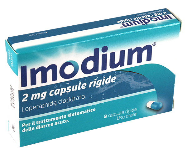 Imodium 2 mg capsule rigide, 8 capsule