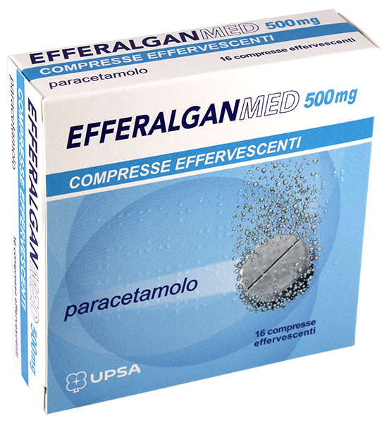 Efferalganmed 500 mg compresse effervescenti 16 compresse