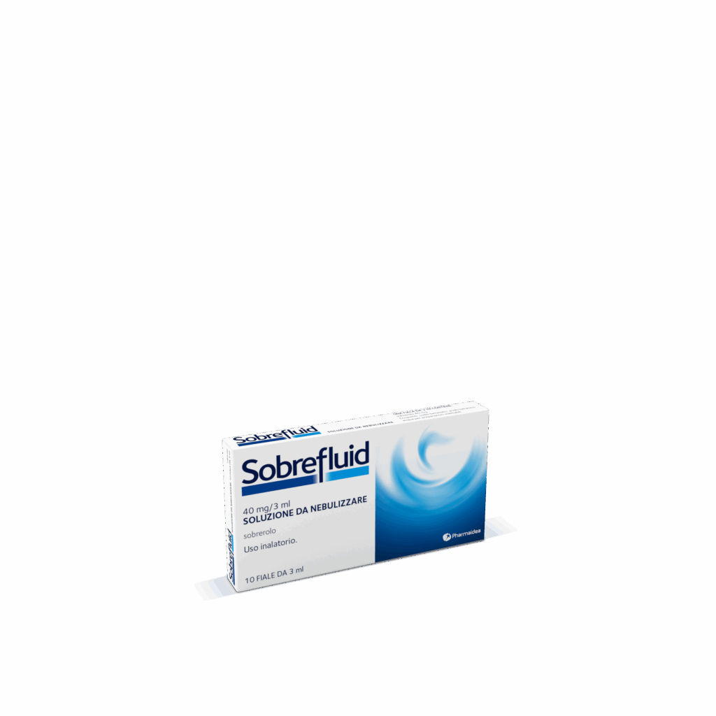 Sobrefluid 40 mg/ 3 ml soluzione da nebulizzare - 10 fiale da 3 ml