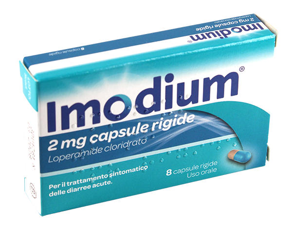 Imodium 2 mg capsule rigide 8 capsule