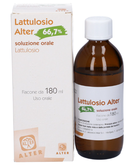 Lattulosio alter 66,7% soluzione orale - flacone 180 ml