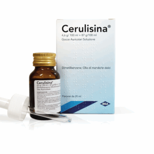 Cerulisina 4,6 g / 100 ml + 87 g / 100 ml gocce auricolari soluzione flacone da 20 ml