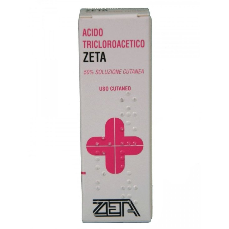 Acido tricloroacetico zeta 50% soluzione cutanea - flacone da 10 ml