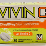 Vivin c 330 mg + 200 mg compresse effervescenti - 20 compresse